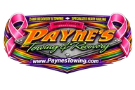Payne's Towing and Recovery, Rockingham Co VA logo