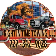 Right In Time Towing logo