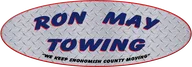 Ron May Towing logo
