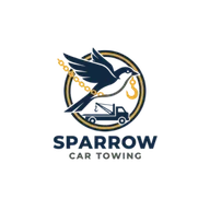 Sparrow Car Towing Company logo