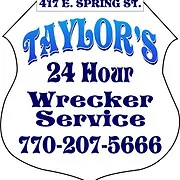 Taylor's 24 HR Wrecker Service logo