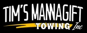 Tim's Mannagift Towing logo