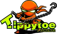Tippy Toe Towing logo