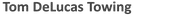 Tom Delucas Towing logo