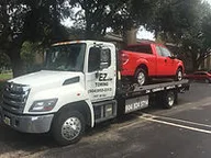 Towing flatbed service logo