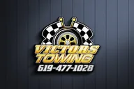 Victor's Towing logo