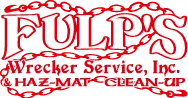 William Fulp’s Wrecker Service & hazmat clean-up 24 hour logo