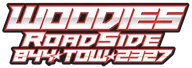 Woodies Roadside and Repair logo