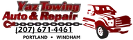 Yaz Towing logo